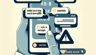 illustration: Comment savoir si mon numéro de téléphone a été bloqué