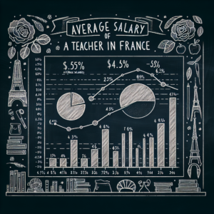 Salaire moyen d\'un enseignant en France