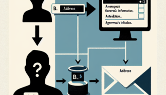 Schéma explicatif : Localisation de l\'adresse postale d\'une personne à partir de son nom